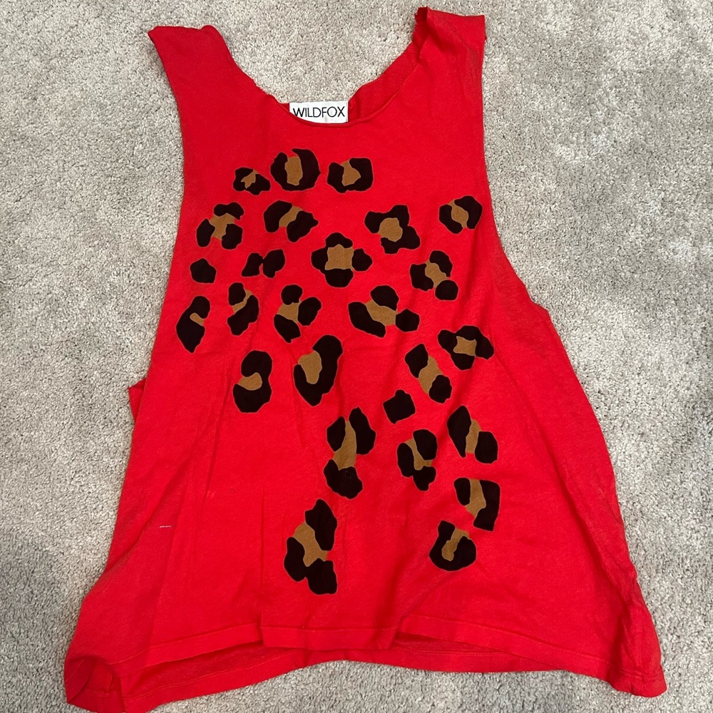 Wildfox oversized tank EUC